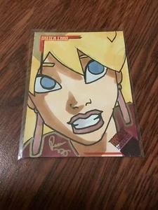 HELLBOY ANIMATED SWORDS OF STORMS TRADING CARDS SKETCH AUTO CARD 2006 INKWORKS - Picture 1 of 2