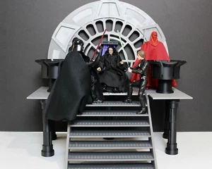 Diorama de la habitación del trono emperador para Star Wars The Black Series escala 1/12 6 pulgadas - Imagen 1 de 8
