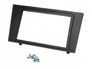 Pannello Adattatore Surround Fascia Stereo Radio Doppio Din per Ford Mondeo 2004-2007 - Foto 1 di 2