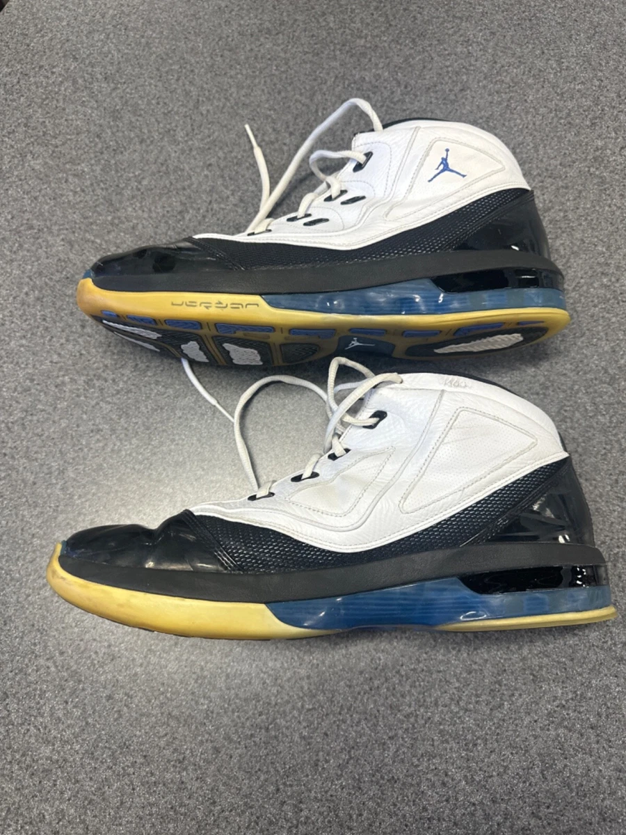 NIKEジョーダン　ハイカット　16.5センチ Vintage Nike Air Jordan 16 (XVI) + Q M White, Cherrywood