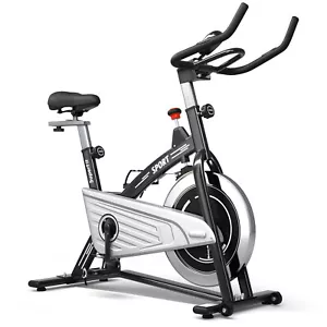 30Lbs Stationary Training Bike Exercising Drive Workout Bike W/Monitor - Picture 1 of 6