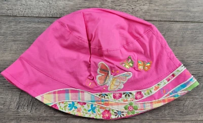Sombrero para el sol mariposa rosa 36 meses-4T lugar para bebé niña niños Foto 1 de 2