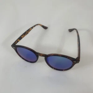 Men’s Ocean Green Mirrored Circle Sunglasses. Super Solid Material. Save Time! - Picture 1 of 2