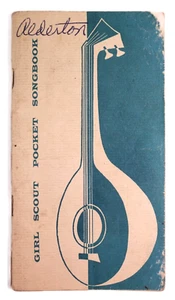 1956 Girl Scout Pocket Songbook - Camping Music / Group Songs - Music Book - Picture 1 of 6