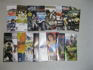 Pick your item - Sony PSP Playstation Portable Video Game Manuals - Picture 1 of 35