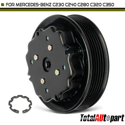 6-Groove A/C Compressor Clutch Kit for Mercedes-Benz C230 C280 C320 C350 E320 - Image 1 of 4