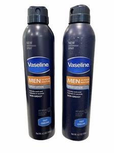 (2) Vaseline Männer 24 Stunden Feuchtigkeitsspray Lotion schnelle Kühlung je 6,5 Unzen - Bild 1 von 1
