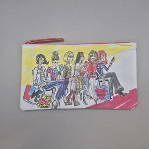 Bolsa de viaje Brighton 2018 Fashionista Love de lona con cremallera maquillaje cosmético - Imagen 1 de 4