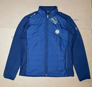 RLX Ralph Lauren Men’s L PGA Wool Blend Performance Hybrid Full Zip Jacket - Picture 1 of 8