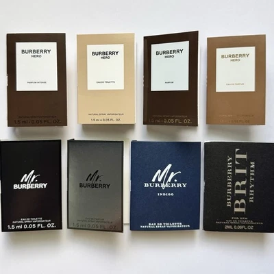 Juego de 8 frascos en aerosol de muestra de colección Burberry Colonia Foto 1 de 4