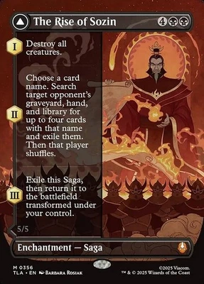 The Rise of Sozin M Borderless Regular #356 | TLA Avatar: The Last Airbender - Image 1 of 2