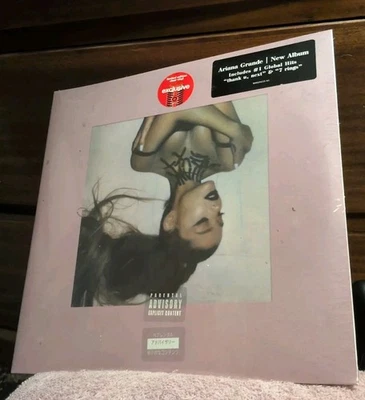 Ariana Grande Thank U Next Vinyl LP | Limited Target Edition Clear NEW + SEALED - Image 1 of 4