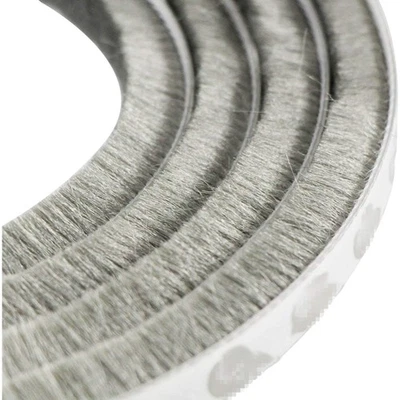 Tür Fenster Dichtungsband selbstklebend 5m Gummi Silikon Winddicht Staubdicht - Bild 1 von 2