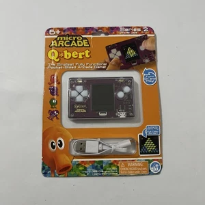 Micro Arcade Q*bert Pocket-Sized Game Series 2 Qbert - New - Picture 1 of 14