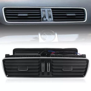Air Outlet Panel Center Dash Black for Passat B6 B7 Models 2006 through 2014 - Picture 1 of 14