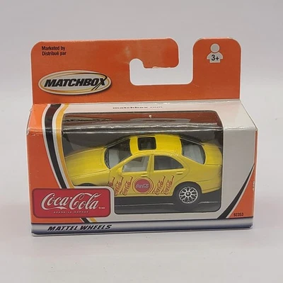 Matchbox Mattel Wheels Coca-Cola Mercedes Benz S500  1/64 Scale Diecast NIB - Image 1 of 4