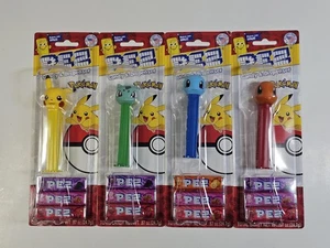 Pokemon Pez Süßigkeitenspender Konvolut Charmander Pikachu Squirtle Bulbasaur - Bild 1 von 10