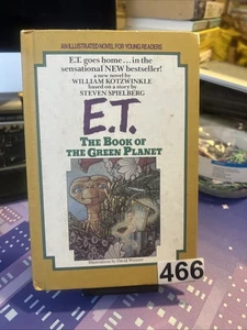 Vintage 1985 E.T. The Book of the Green Planet William Kotzwinkle Hardcover Book - Picture 1 of 1