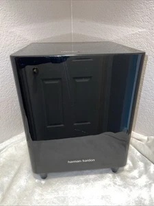 Harman Kardon Sub SB30 Woofer Mirrored High Gloss Black Powerful Room Equalizer - Picture 1 of 7