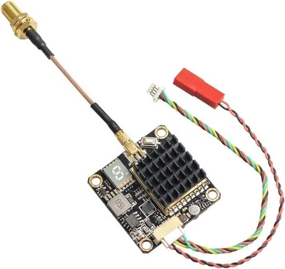 5.8GHz FPV VTX PIT/250/500/1000/2000mW Largo Alcance Conmutable Beige, Negro  Foto 1 de 4