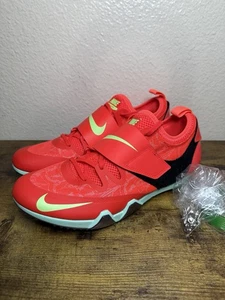 Nike Zoom PV Elite purpurrot Stabhochsprung Schuhe Größe 9 Spikes - Bild 1 von 5