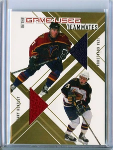 2002-03 - In The Game - Teammates Gold - Kovalchuk/Heatley (001/010) - Picture 1 of 1