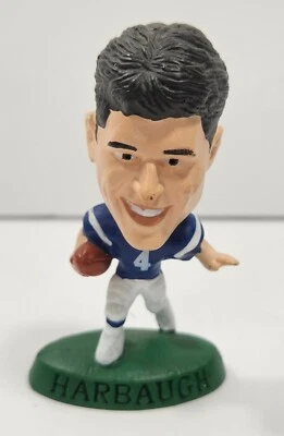 Figura Corinthian 1996 de los cabezas de cartel de los Indianapolis Colts de la NFL013 de Jim Harbaugh Foto 1 de 4