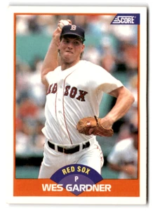 1989 Score #412 Wes Gardner EX/NM Red Sox ID:66775 - Picture 1 of 2