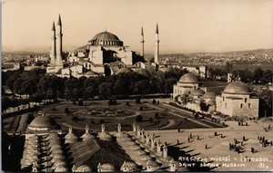 Turquía Constantinopla Estambul Museo Santa Sofía De Colección RPPC C100 - Imagen 1 de 2