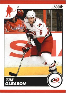 2010-11 (HURRICANES) Score Glossy #123 Tim Gleason