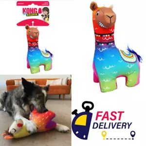 KONG Ballistic Llama Dog Toy β Durable, Squeaky, Textured Fetch & Play Toy UK π¦ - Picture 1 of 1