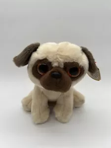 Ty Original Beanie Babies Boos Rufus der Mops Hund 6 Zoll Plüschtier Stofftier - Bild 1 von 8
