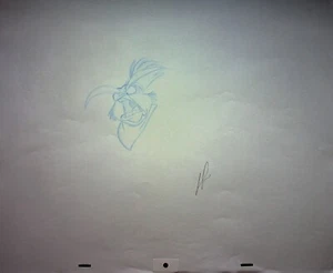 The Pebble and the Penguin 1995 Producción FIRMADO LEN SIMON Arte Dibujado a Mano #NUEVO - Imagen 1 de 2