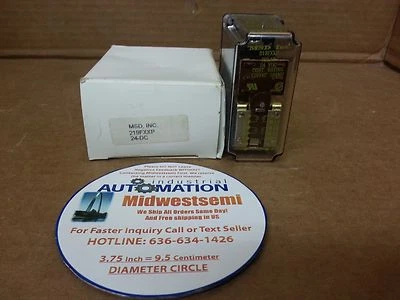 NEW MSD 219FXXP24-DC RELAY 24VDC CONT. RATING120VAC 219FXXP24DC SHIPS SAME DAY - Image 1 of 4