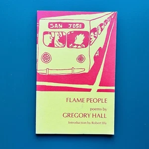 Flame People Gregory Hall Inscribed Paperback 1977 - Foto 1 di 7