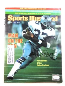 Tony Dorsett Signed Autographed Magazine Sports Illustrated 1981 JSA AH03339 - Picture 1 of 4