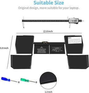 A1527 A1534 Battery for MacBook 12 inch A1705 Early 2015 2016 Mid 2017 EMC 2746 - Picture 1 of 9