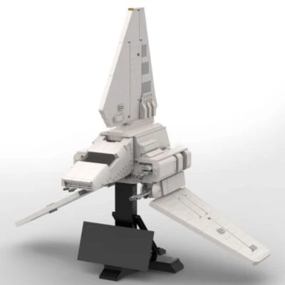 Sci-fi Space Shuttle Aerospaceplane Model 1227 Pieces for Age 14+ MOC-119825 - Image 1 of 4