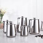 Silver Stainless Steel Milk Frothing Pitcher Enhance Your Coffee Experience