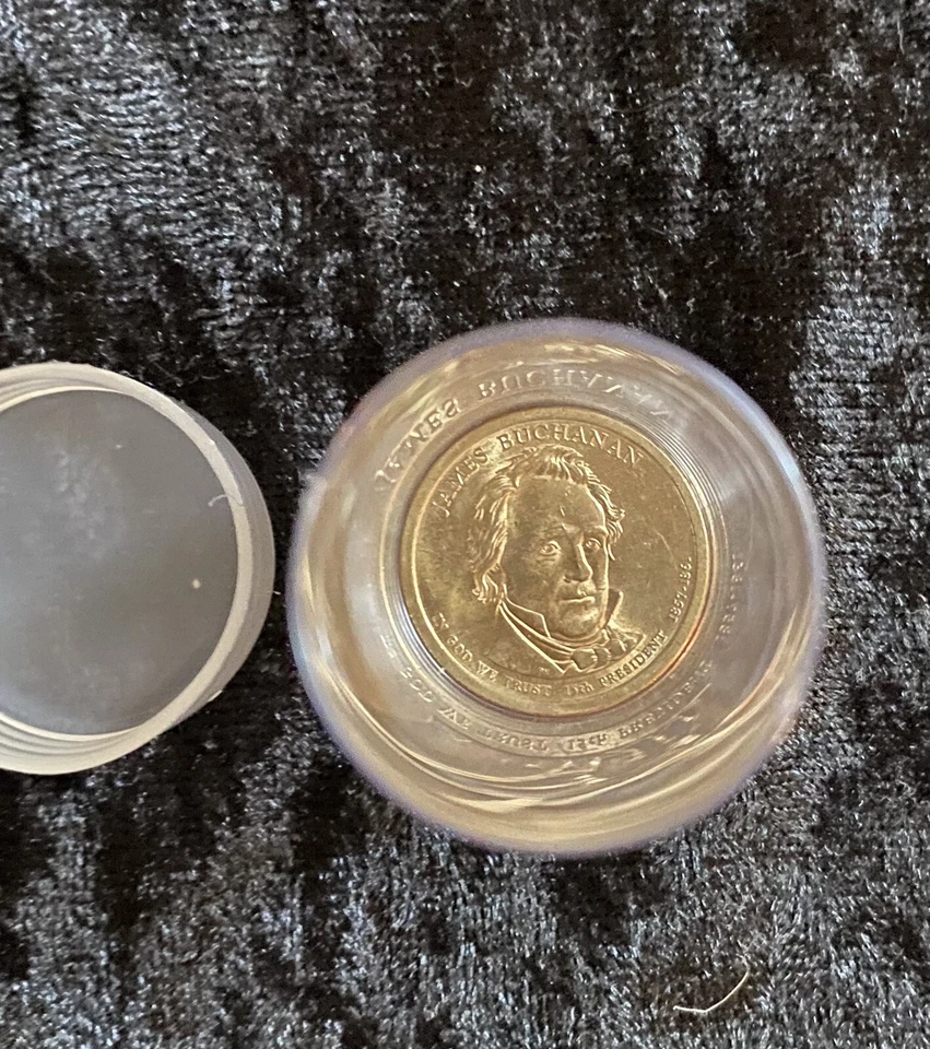 James Buchanan 2010 D Presidential Dollar Coin Circulated Denver - Image 1 of 1