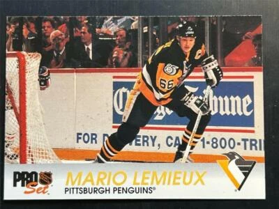 1992-93 Pro Set #139 Mario Lemieux - Image 1 of 2
