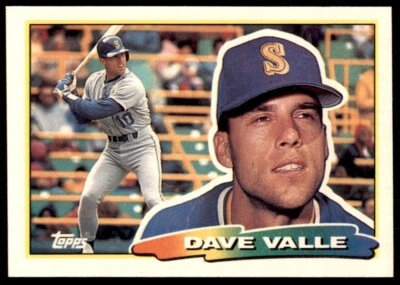 1988 Topps Big Dave Valle 2088b Seattle Mariners #210 - Image 1 of 2