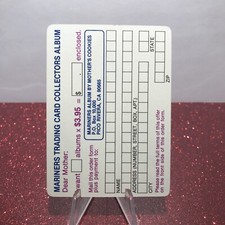 6A-41 1990 MOTHER'S COOKIES SEATTLE MARINERS BASEBALL Team cards U-PICK CHOICE