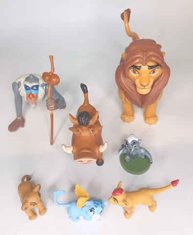 DISNEY The Lion King 2 Vintage Figures Lot of 7 Cover