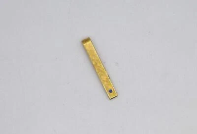 Tiffany & Co. Vintage Tie Clip 14kt Yellow Gold with Blue Stone - Image 1 of 4
