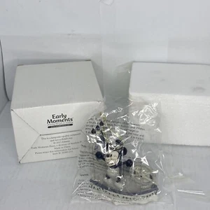 Disney Early Moments 2011 Mickey Mouse Steamboat Willie Ornament New in Box - Picture 1 of 3