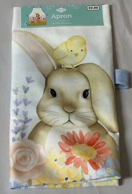 Delantal babero conejito conejo dibujos animados animales cocina barbacoa hornear todos los días NUEVO 23 x 27 Foto 1 de 4