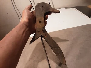 ANTIQUARIATO VENATORIO ANTICO RICHIAMO PER OCHE LUNGHEZZA 53 CM - Foto 1 di 9