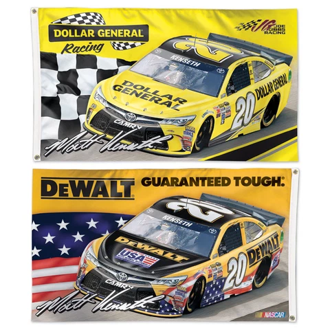 Matt Kenseth Dollar General DeWalt 2 sided Flag 3' x 5' NASCAR Cover