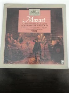 MOZART Clarinet Flute Harp Concertos Great Composers No 32 12" Vinyl LP - Picture 1 of 6